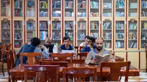 The governing authority ban books written by women from Afghanistan's universities